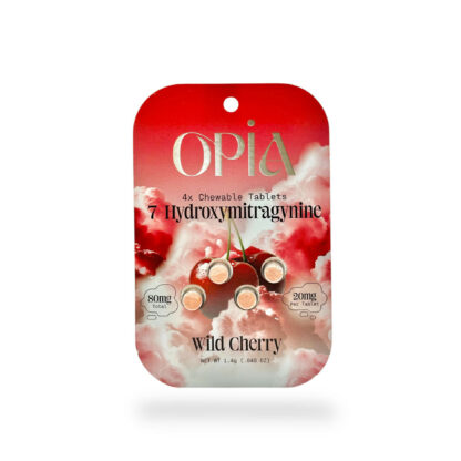 OPiA 7 Hydroxymitragynine Chewable Tablets 10 Pack Box - Image 6